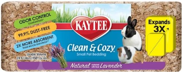 Kaytee Clean and Cozy Natural Small Pet Bedding with Lavendar - Image 3